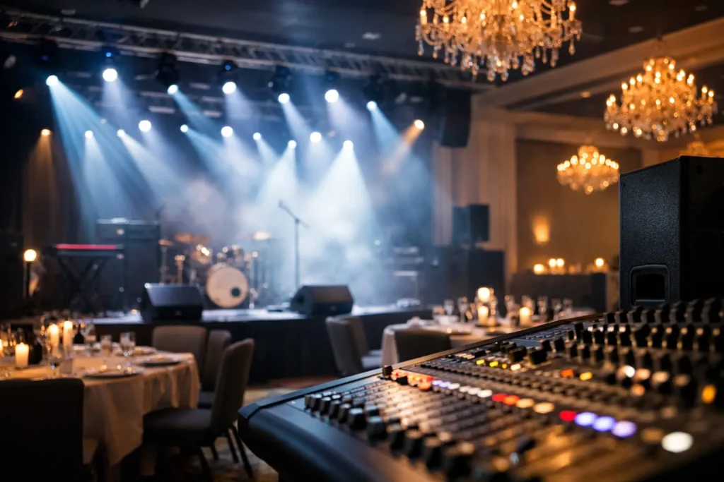 Event Venue With Lighting and Sound That Wows