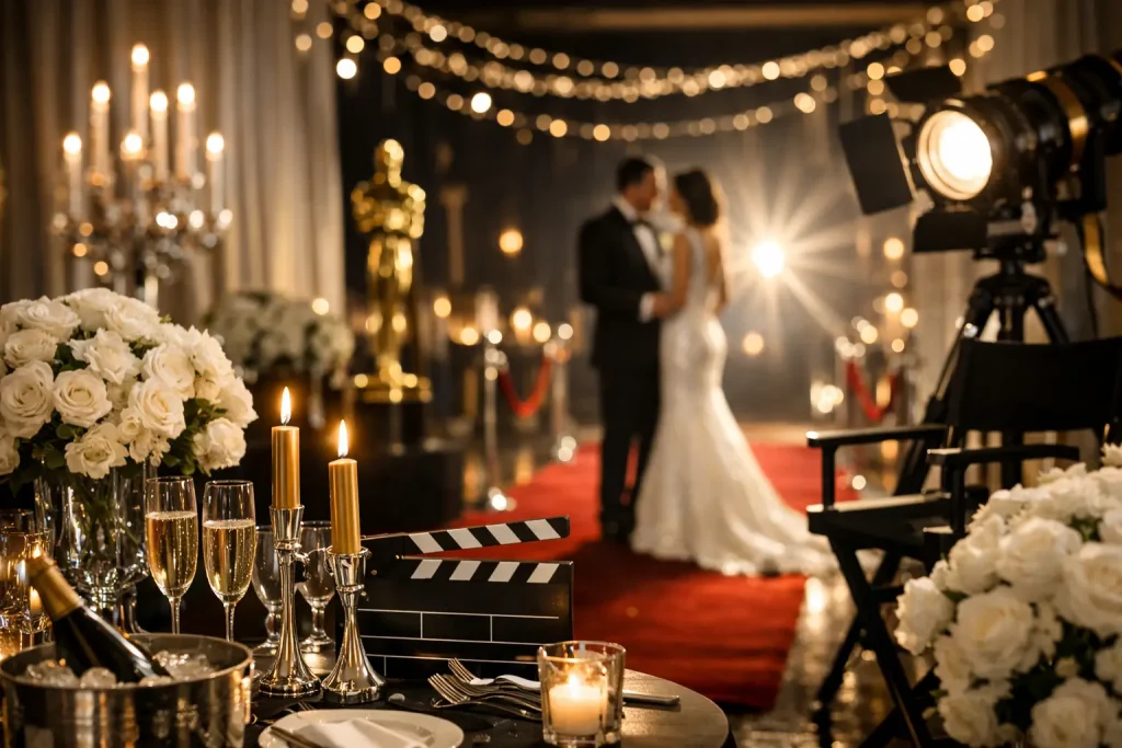 Hollywood Style Wedding Reception Ideas